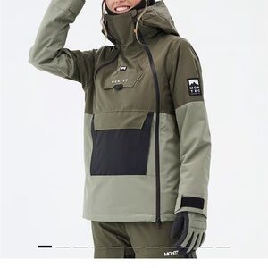 Women’s Green Medium DOPE Snowboarding/ Skiing Jacket